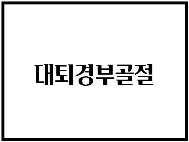 대퇴경부골절