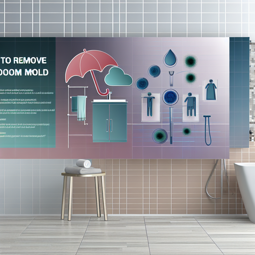 장마철 욕실 곰팡이 없애는 법