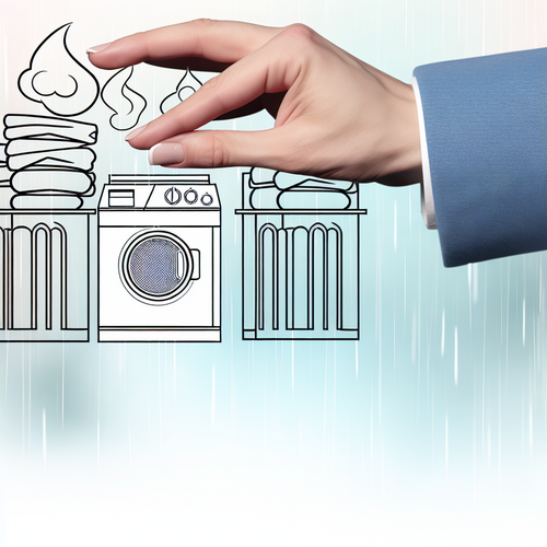 장마철 빨래 냄새 없애는 방법