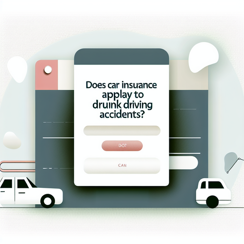 음주운전 사고도 자동차 보험이 적용되나요