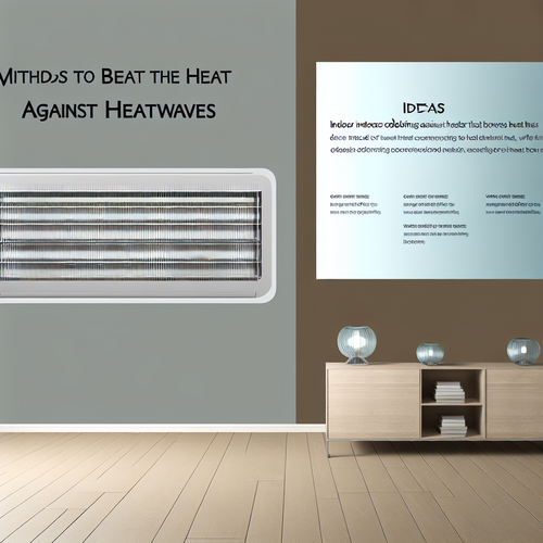 폭염 대비 실내 냉방 아이디어