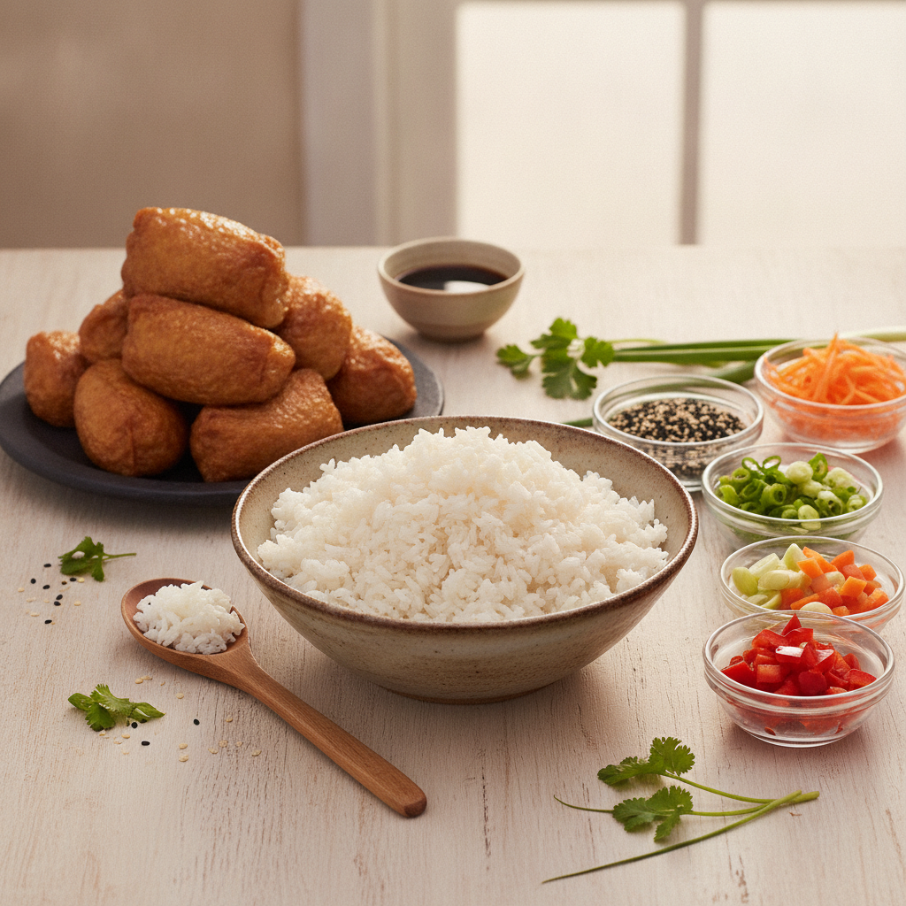 간단하고 맛있는 유부초밥 만들기, 완벽 레시피 공개!