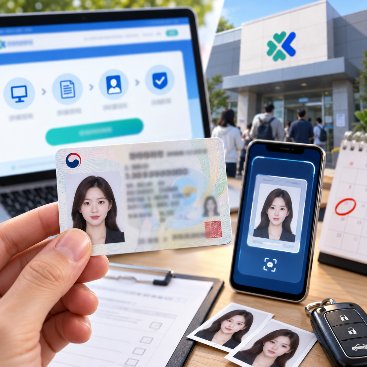 운전면허증 갱신 안내
