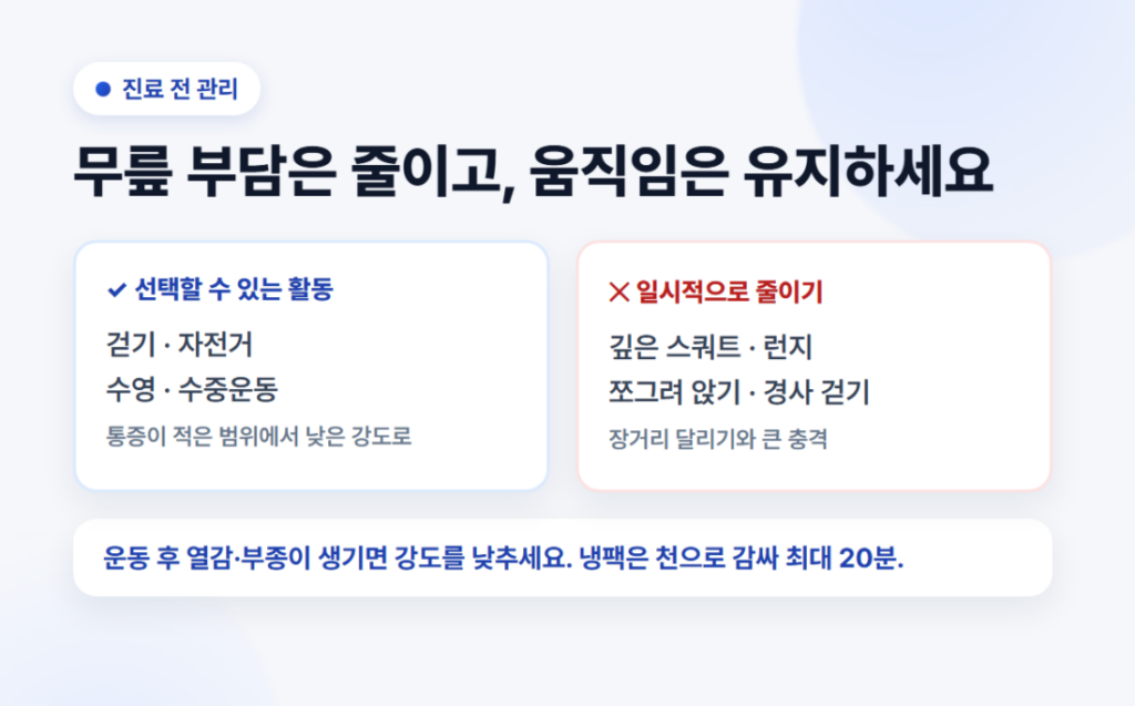 진료 전 관리 이미지