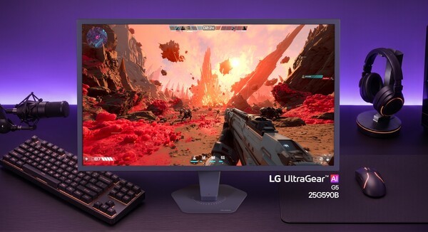 LG 울트라기어 25G590B, 세계 최초 네이티브 1000Hz 모니터라고? 2 LG 울트라기어 25G590B - 출처: LG전자 공식 이미지