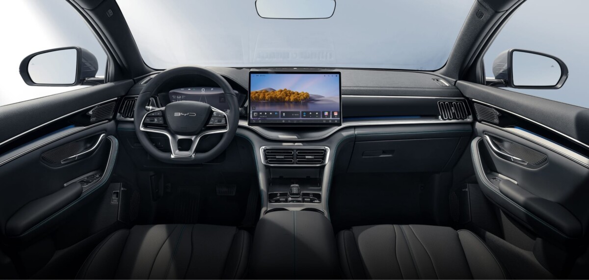 BYD 씨라이언 6 DM-i - 출처: BYD 오토 코리아 (실내 대시보드 전체)