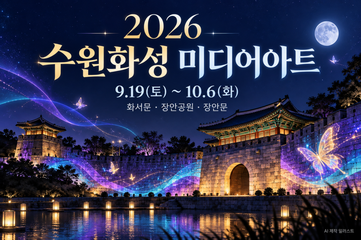 2026 수원화성 미디어아트 일정·예매·주차 안내 2 2026 수원화성 미디어아트 일정·예매·주차 안내